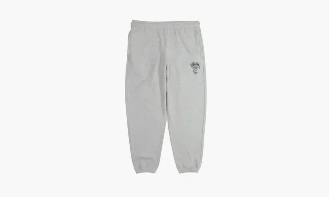 Одежда Nike X Stussy Sport Pants Logo «Grey» серый