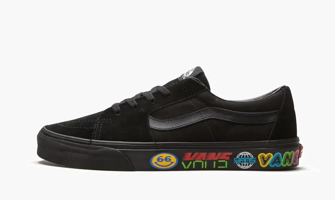 Кроссовки Vans Sk8-low «Disruptive» черный