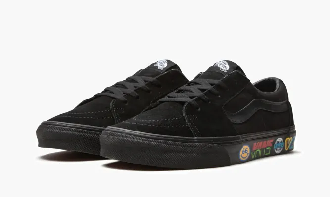 Кроссовки Vans Sk8-low «Disruptive» черный