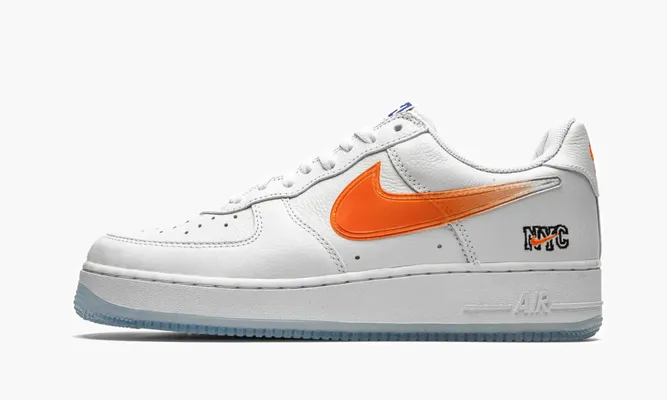 Кроссовки Air Force 1 Low «Kith - Orange» белый