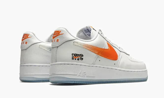 Кроссовки Air Force 1 Low «Kith - Orange» белый