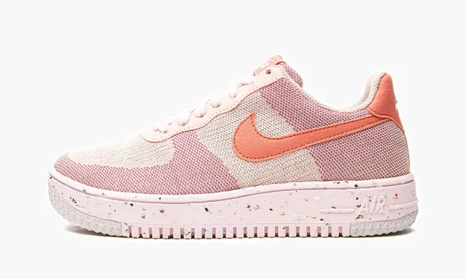 Кроссовки Air Force 1 LO CRATER FL MNS WMNS «Pink Glaze» розовый