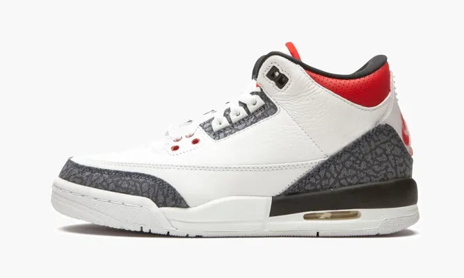 Кроссовки Air Jordan 3 Retro «Denim» белый