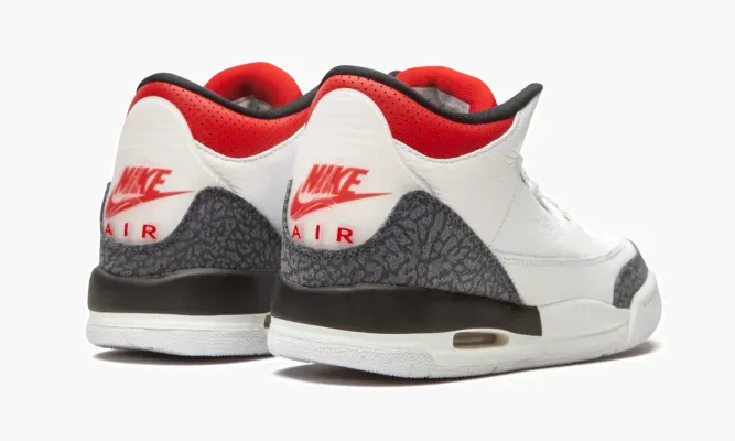 Кроссовки Air Jordan 3 Retro «Denim» белый