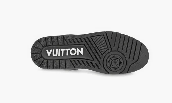 Кроссовки Louis Vuitton Trainer «Raven» черный