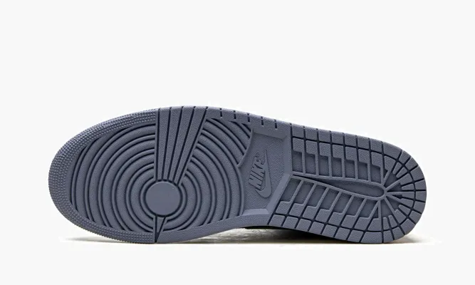 Кроссовки Air Jordan 1 Mid SE Craft «Obsidian» синий