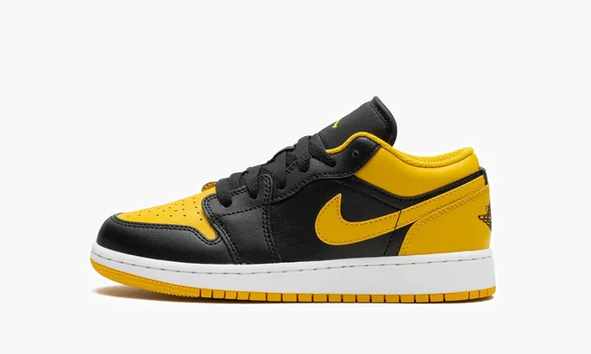 Кроссовки Air Jordan 1 Low GS «Yellow Ochre» желтый