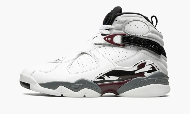 Кроссовки Air Jordan 8 Retro WMNS «Burgundy» белый