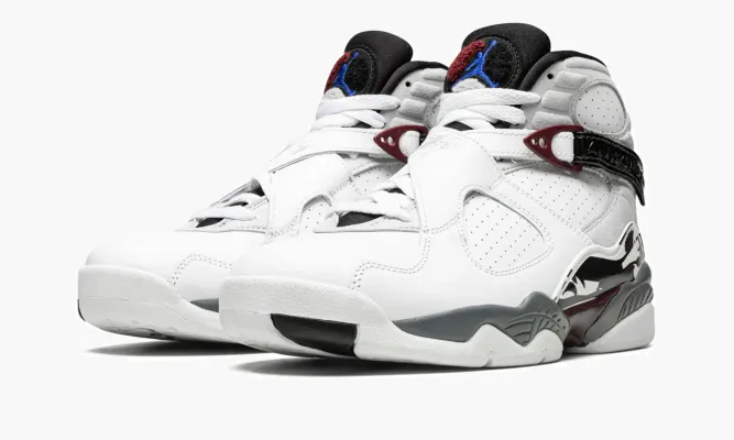 Кроссовки Air Jordan 8 Retro WMNS «Burgundy» белый