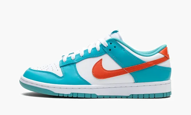 Кроссовки Nike Dunk Low «Dolphins» синий