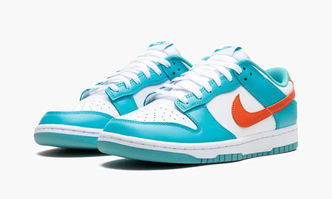 Кроссовки Nike Dunk Low «Dolphins» синий