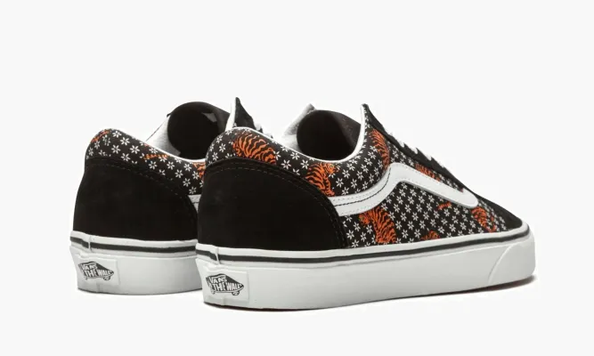 Кроссовки Vans Old Skool «Tiger Floral» черный