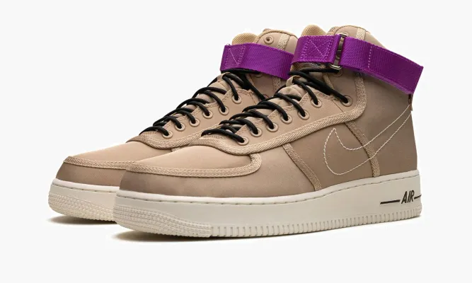 Кроссовки Air Force 1 High «Moving Company» бежевый