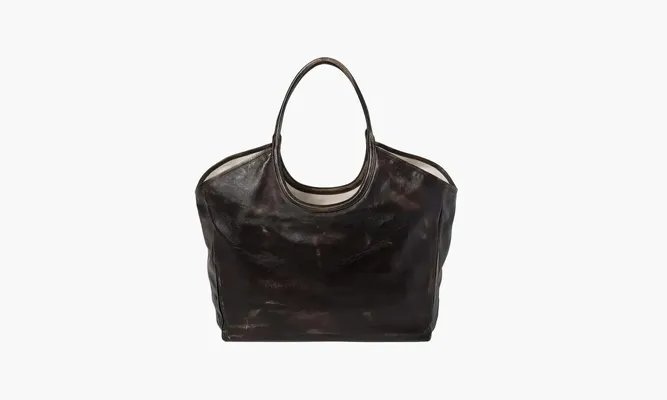 Сумки Miu Miu Leather Tote Bag «Sand / Coffee» черный