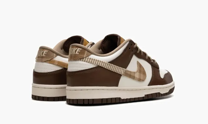 Кроссовки Nike Dunk Low GS «Brown Plaid» белый