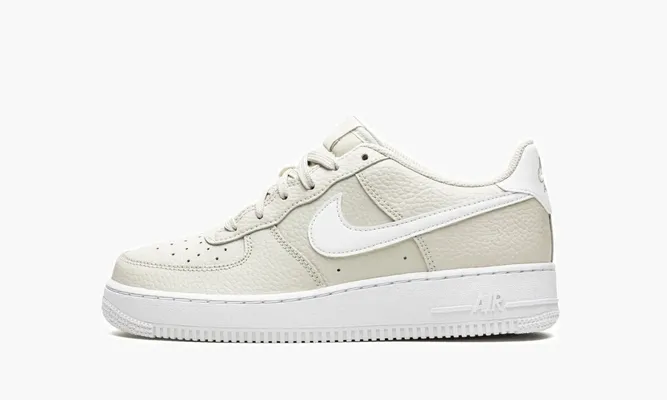 Кроссовки Air Force 1 GS «Light Bone» бежевый