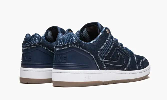 Кроссовки SB Air Force II Low QS «East Coast/West Coast» синий