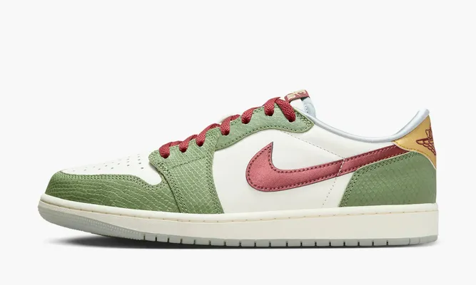 Кроссовки Air Jordan 1 Low OG «Year Of The Dragon» зеленый