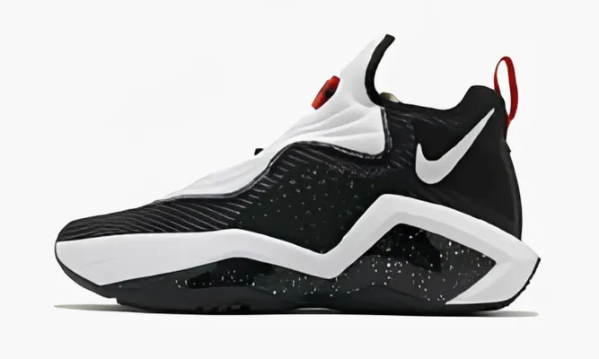 Для баскетбола Nike Lebron Soldier 14 «Black White» черный
