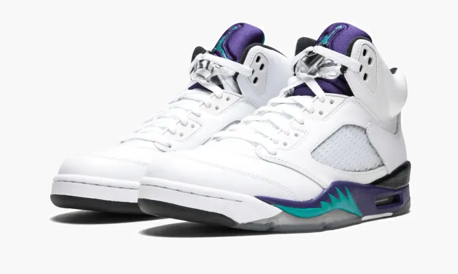 Кроссовки Air Jordan 5 Retro «Grape» белый