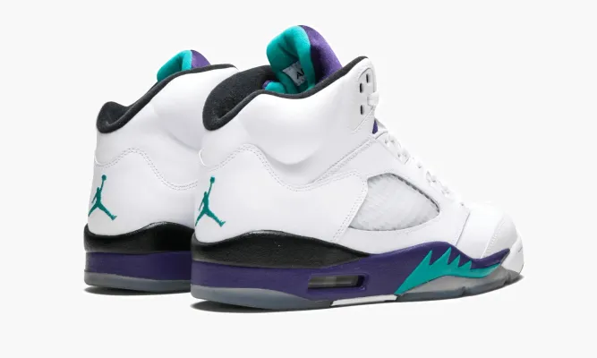 Кроссовки Air Jordan 5 Retro «Grape» белый