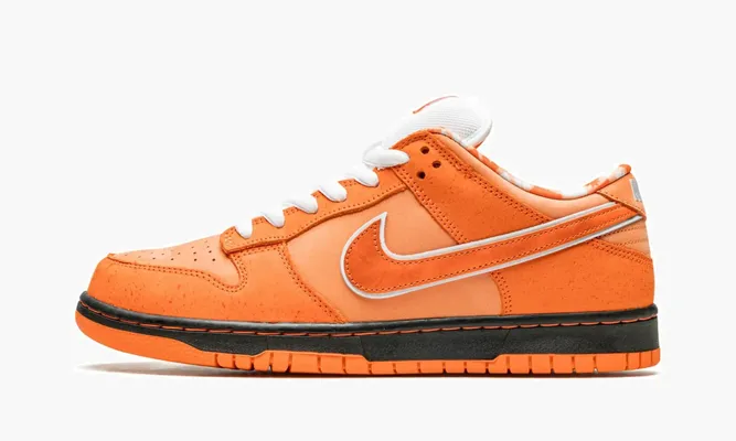 Кроссовки Nike SB Dunk Low «Concepts - Orange Lobster Special Box» оранжевый