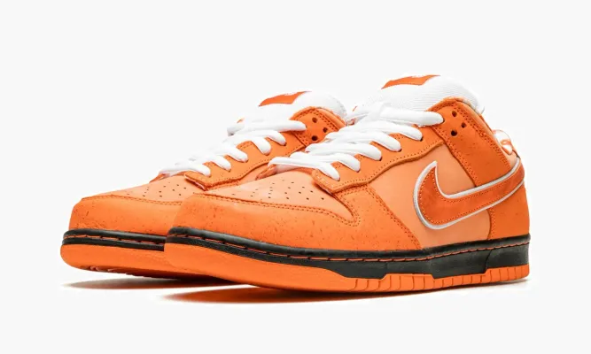 Кроссовки Nike SB Dunk Low «Concepts - Orange Lobster Special Box» оранжевый
