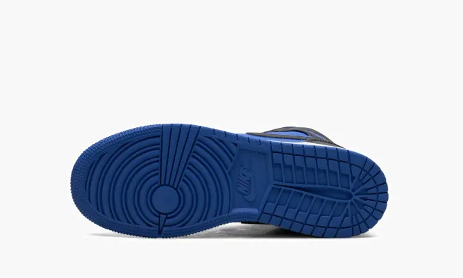 Кроссовки Air Jordan 1 Mid GS «Varsity Royal» синий