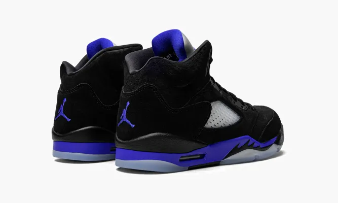 Кроссовки Air Jordan 5 Retro GS «Racer Blue» черный