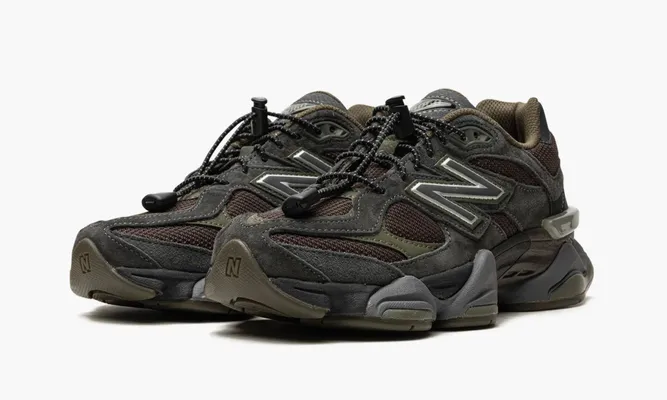 Кроссовки New Balance 9060 «Blacktop Dark Moss» зеленый