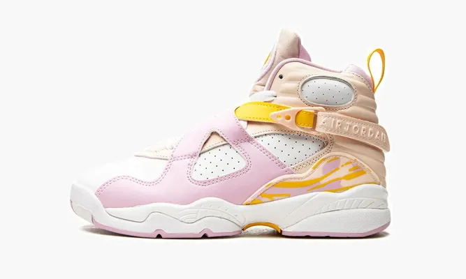 Кроссовки Air Jordan 8 Retro GS «Arctic Punch» белый