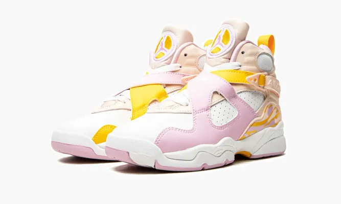 Кроссовки Air Jordan 8 Retro GS «Arctic Punch» белый