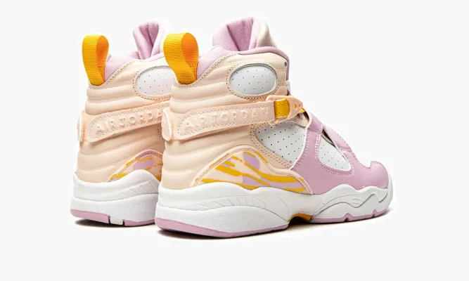 Кроссовки Air Jordan 8 Retro GS «Arctic Punch» белый