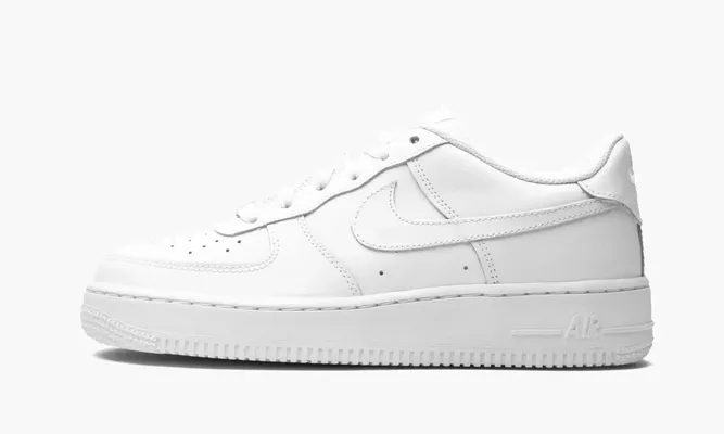 Кроссовки Air Force 1 GS «White on White» белый