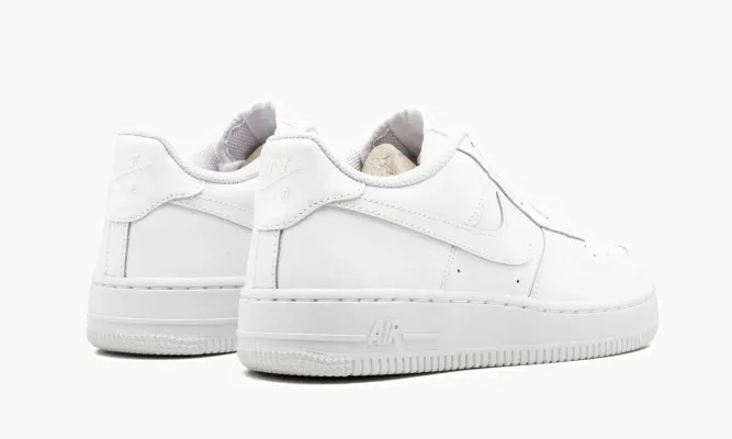 Кроссовки Air Force 1 GS «White on White» белый