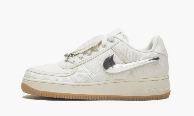 Кроссовки Nike Air Force 1 Low «Travis Scott Sail» белый