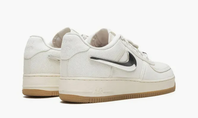 Кроссовки Nike Air Force 1 Low «Travis Scott Sail» белый