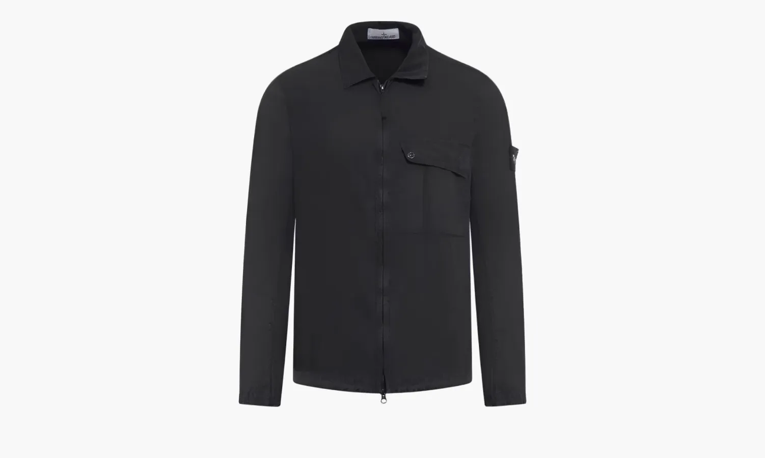 Stone Island Cotton Zipped Jacket «Black»