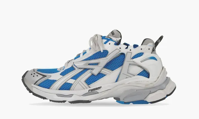 Кроссовки Balenciaga Runner «Blue Grey» синий