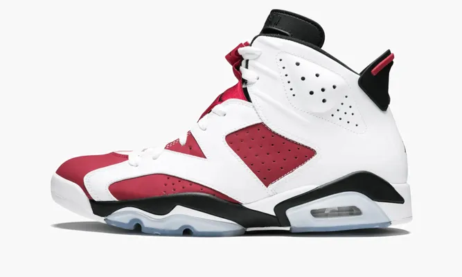 Кроссовки Air Jordan 6 Retro «Carmine» белый