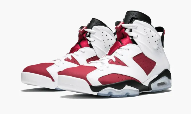 Кроссовки Air Jordan 6 Retro «Carmine» белый