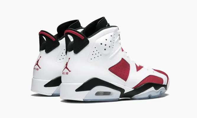Кроссовки Air Jordan 6 Retro «Carmine» белый