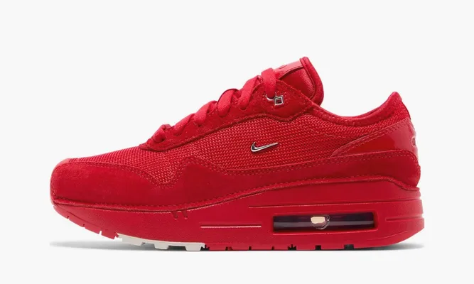 Кроссовки Jacquemus x Nike Wmns Air Max 1 86 «Big Bubble - Mystic Red» красный