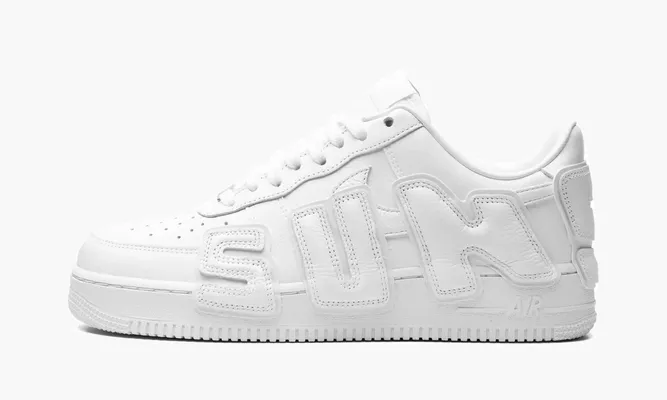 Кроссовки Air Force 1 «CPFM - Triple White» белый