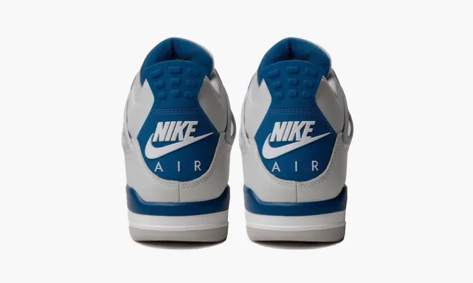Кроссовки Air Jordan 4 Retro «Military Blue» синий