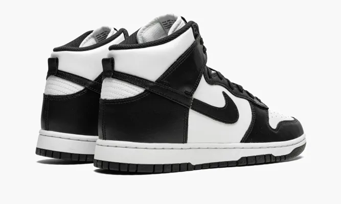 Кроссовки Nike Dunk High Retro «Panda - Black / White» белый