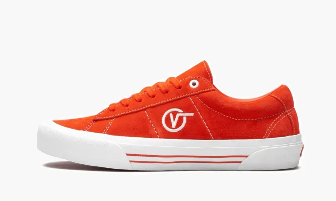 Кроссовки Vans Saddle Sid Pro Skate красный