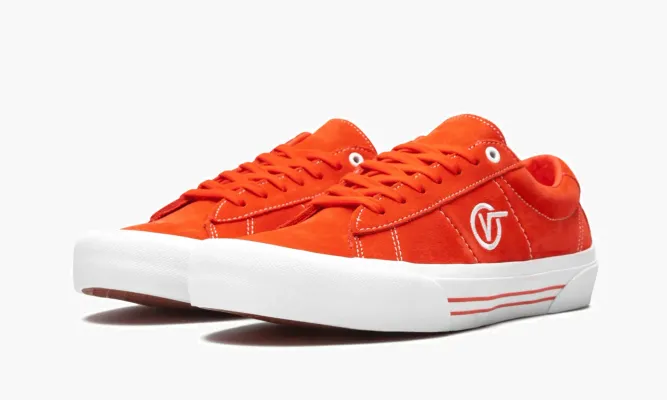 Кроссовки Vans Saddle Sid Pro Skate красный