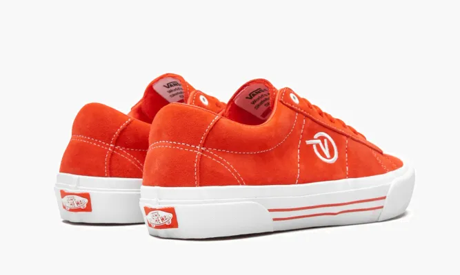 Кроссовки Vans Saddle Sid Pro Skate красный