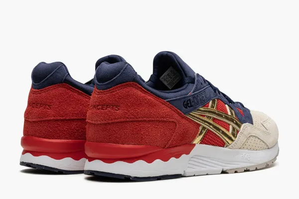 Кроссовки Concepts x Gel Lyte 5 «Libertea» разноцветный